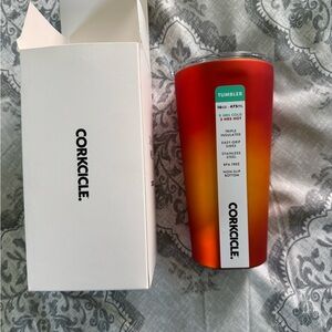 NWT Corkcicle Solar Flare Tumbler, 16oz